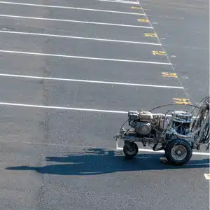 Final striping impacts how long does it take to build a parking lot project.