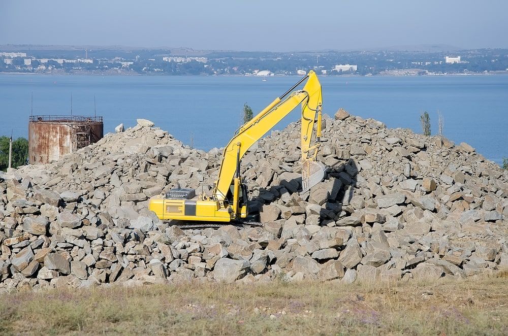 Bridge excavation requires backfilling. 